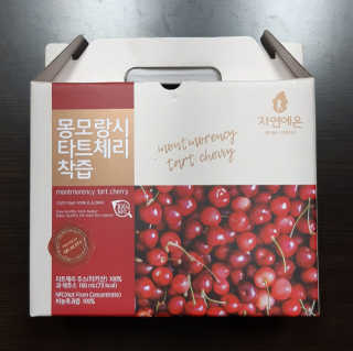 자연에온 몽모랑시 타트체리 착즙 100mL 10개입 2BOX — 4.5점을 준 리뷰어가 2020년 10월 올린 사용 사진