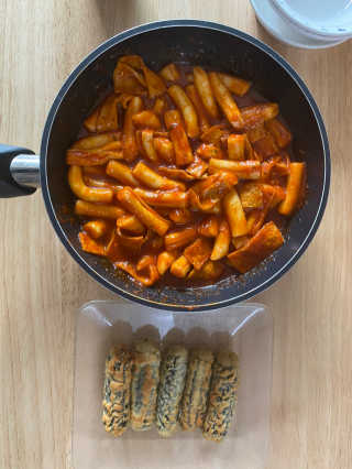 화곡미담 옛날 떡볶이 — 5점을 준 리뷰어가 2020년 5월 올린 사용 사진