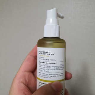 달리프 클로렐라 베러 루트 헤어토닉 100ml — 4점을 준 리뷰어가 2020년 11월 올린 사용 사진