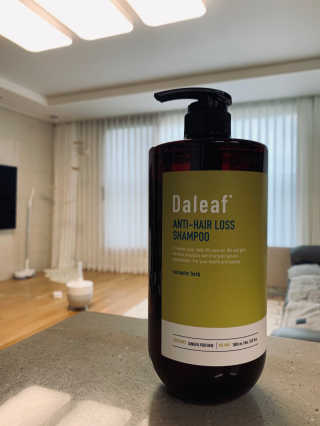 달리프 진저 베러 퍼퓸 탈모 완화 샴푸 1000ml 향 3종 — 4.5점을 준 리뷰어가 2020년 12월 올린 사용 사진