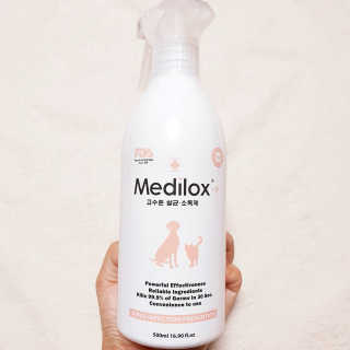 Medilox 메디록스 살균소독제_3종 500ml [택 1] — 5점을 준 리뷰어가 2020년 10월 올린 사용 사진