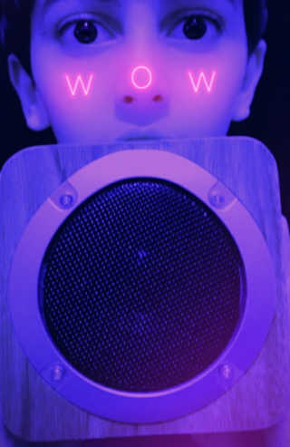 SEVIZ MINI10W 레트로 블루투스 스피커 — 4.5점을 준 리뷰어가 2020년 10월 올린 사용 사진