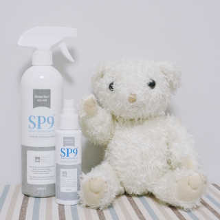 SP9 스프레이형 프리미엄 살균소독제 500ml+100ml — 4.5점을 준 리뷰어가 2020년 11월 올린 사용 사진