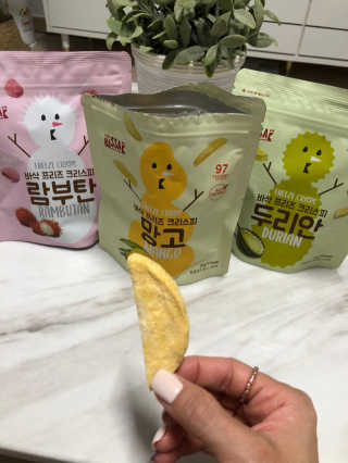 BASSAK 바삭 프리즈 크리스피 3종 — 5점을 준 리뷰어가 2020년 9월 올린 사용 사진