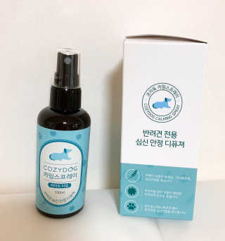 코지독 카밍스프레이 100ml — 4점을 준 리뷰어가 2020년 5월 올린 사용 사진