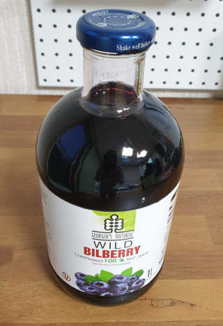 조지아스내추럴 조지아스 내추럴 야생빌베리 1,000ml NFC — 5점을 준 리뷰어가 2020년 5월 올린 사용 사진