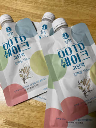 [꾸콤] 참참 OOTD쉐이크 고단백 일주일세트 50g x 5 — 4.5점을 준 리뷰어가 2020년 10월 올린 사용 사진