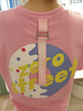 제로스트릿 ZERO STREET - BACK DONUT T-SHIRT 7 COLOR — 5점을 준 리뷰어가 2020년 7월 올린 사용 사진