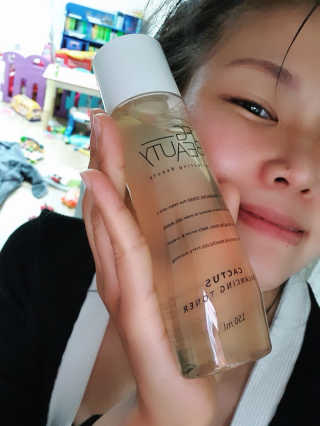 FGBEAUTY Cactus Balancing Toner 켁터스 밸런싱 토너 — 5점을 준 리뷰어가 2020년 7월 올린 사용 사진