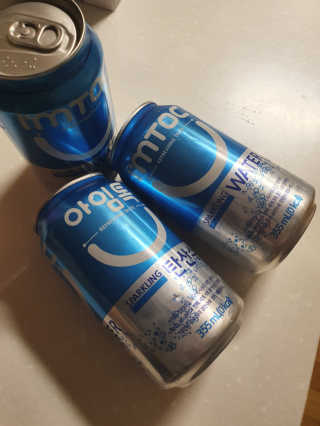 일화 아임톡 탄산수 355ml X 24캔 — 4점을 준 리뷰어가 2020년 4월 올린 사용 사진