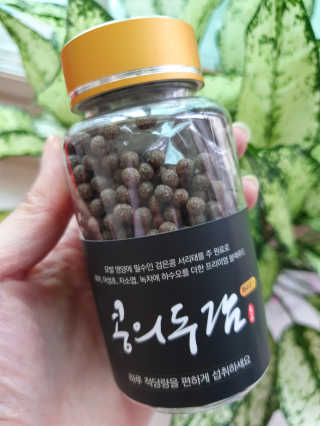 루토닉스 검은콩 서리태환 콩의두감 하수오+ 100g/1병 — 4점을 준 리뷰어가 2020년 9월 올린 사용 사진