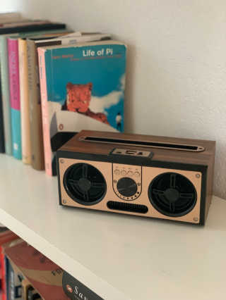SEVIZ RETRO20W 레트로 블루투스 스피커 — 4.5점을 준 리뷰어가 2020년 8월 올린 사용 사진