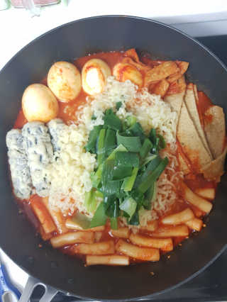 화곡미담 옛날 떡볶이 — 5점을 준 리뷰어가 2020년 4월 올린 사용 사진