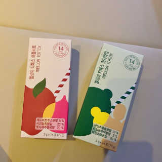 멜로아티톡스 애플비트, 진저라임 상큼하게 가벼워질 땐 멜로아티톡스 애플비트 진저라임 — 5점을 준 리뷰어가 2020년 5월 올린 사용 사진