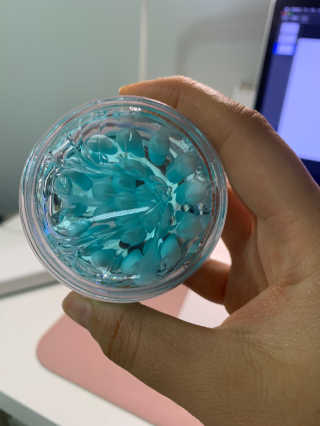 메디필 블루 아쿠아 톡스 크림 — 5점을 준 리뷰어가 2020년 7월 올린 사용 사진