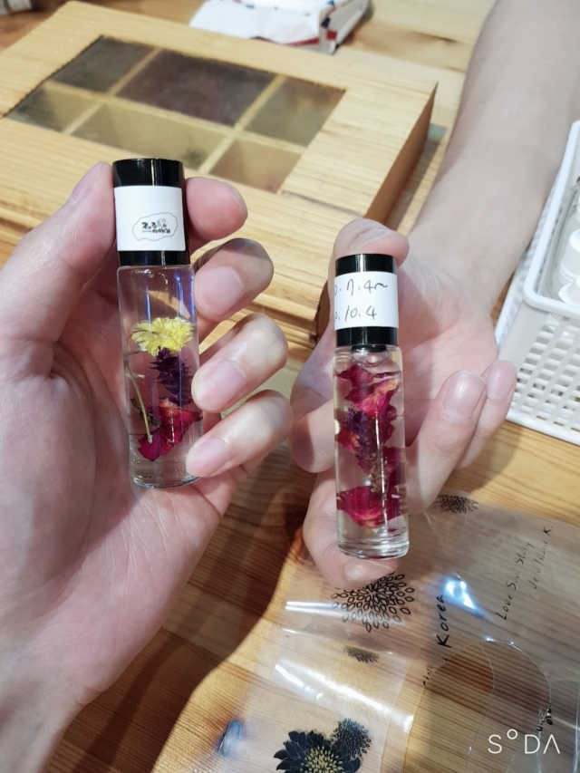 [제주이야기 구좌본점] 향수만들기 2인 리뷰 사진