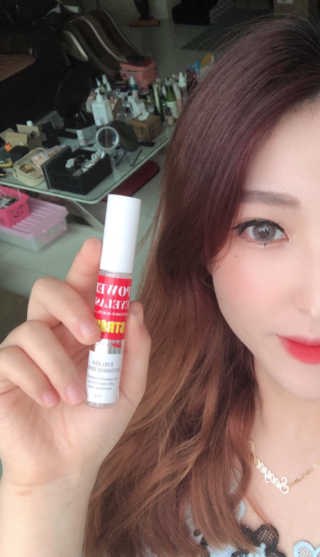 파워아이래쉬 인텐시브 세럼 스트롱 속눈썹영양제 — 5점을 준 리뷰어가 2020년 7월 올린 사용 사진