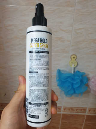 다슈코리아 다슈 포 맨 프리미엄 메가 홀드 슈퍼 스프레이 250ml — 4점을 준 리뷰어가 2020년 12월 올린 사용 사진