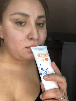 트리티스 US [TREATIS] UV Defence Sun Cream PA+++ / SPF50+ — 5점을 준 리뷰어가 2020년 11월 올린 사용 사진