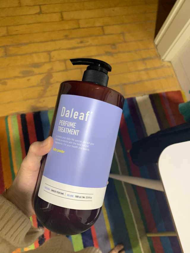 달리프 진저 베러퍼퓸 트리트먼트 1000ml 향 5종 리뷰 사진