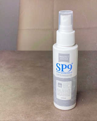 SP9 스프레이형 프리미엄 살균소독제 500ml+100ml — 5점을 준 리뷰어가 2020년 11월 올린 사용 사진