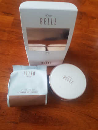 디어벨르 크림쿠션 DEAR BELLE CREAM COUSION — 4점을 준 리뷰어가 2020년 8월 올린 사용 사진