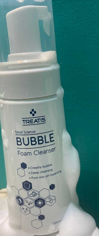 트리티스 [TREATIS] Bubble Foam Cleanser 200ml — 5점을 준 리뷰어가 2020년 12월 올린 사용 사진