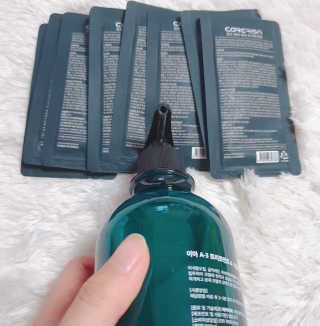 아카이아 이아 A3 헤어스캘프팩 500ml — 5점을 준 리뷰어가 2020년 6월 올린 사용 사진