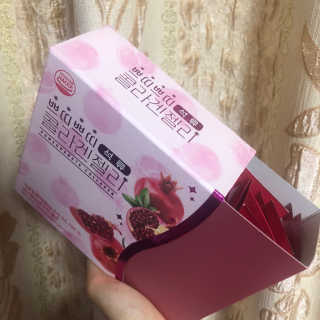 헬스업_쁘띠쁘띠석류콜라겐젤리_20g x 14포 — 5점을 준 리뷰어가 2020년 8월 올린 사용 사진