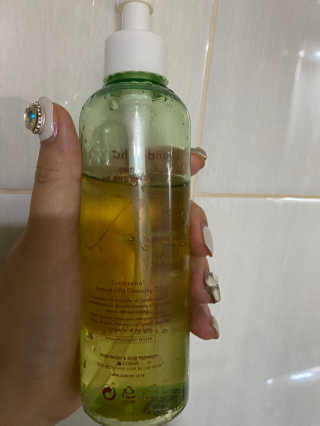 스킨큐어 산다화 순한 클렌징 동백 오일 200ml — 5점을 준 리뷰어가 2020년 6월 올린 사용 사진