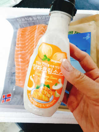 동원산업 항공직송 동원생연어_400g — 5점을 준 리뷰어가 2020년 4월 올린 사용 사진