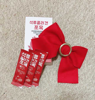 조은약초 석류콜라겐 석류즙 석류쪼옥 젤리 스틱 15포 x 20g — 3점을 준 리뷰어가 2020년 9월 올린 사용 사진