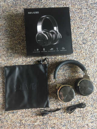 SEVIZ Bluetooth Headphones 10 3color — 4.5점을 준 리뷰어가 2020년 5월 올린 사용 사진