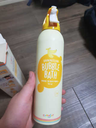 꼬모조이 탱글탱글 구름 콩순이 버블바스 — 5점을 준 리뷰어가 2020년 6월 올린 사용 사진