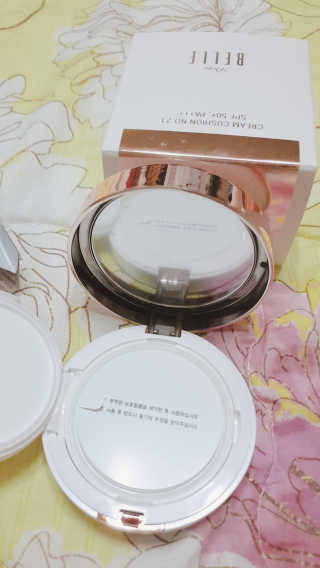 디어벨르 크림쿠션 DEAR BELLE CREAM COUSION — 4점을 준 리뷰어가 2020년 8월 올린 사용 사진