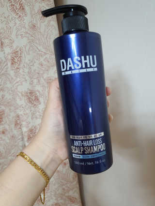 다슈코리아 다슈 데일리 단백질 한방 두피 골드 샴푸 500ml — 5점을 준 리뷰어가 2020년 4월 올린 사용 사진