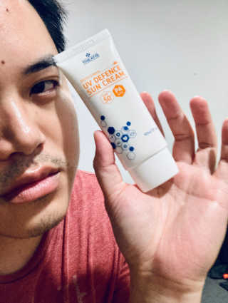 트리티스 US [TREATIS] UV Defence Sun Cream PA+++ / SPF50+ — 5점을 준 리뷰어가 2020년 10월 올린 사용 사진