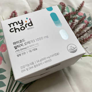 JW중외제약 마이코드 알티지 오메가3 1000 mg — 5점을 준 리뷰어가 2020년 10월 올린 사용 사진