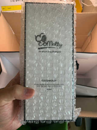 예민한 피부를 위한 코코몰리 All in one 자연유래 샴푸 — 5점을 준 리뷰어가 2020년 6월 올린 사용 사진