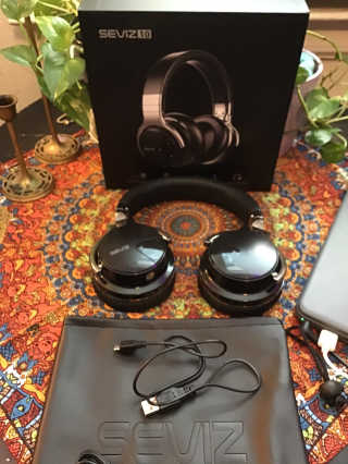 SEVIZ Bluetooth Headphones 10 3color — 5점을 준 리뷰어가 2020년 7월 올린 사용 사진