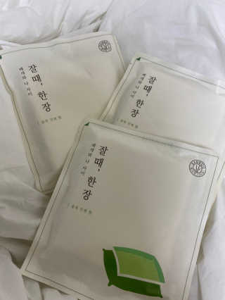 휴고링 언제 어디서나 깨끗한 베개-잘때한장 위생 베개시트 3매 — 5점을 준 리뷰어가 2020년 9월 올린 사용 사진