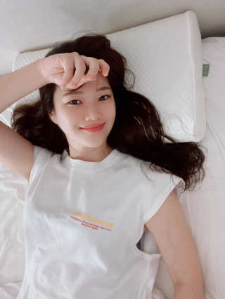 포유 메모리폼 경추베개 자모니베개 — 4점을 준 리뷰어가 2020년 8월 올린 사용 사진