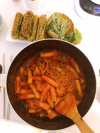 화곡미담 옛날 떡볶이 — 5점을 준 리뷰어가 2020년 4월 올린 사용 사진