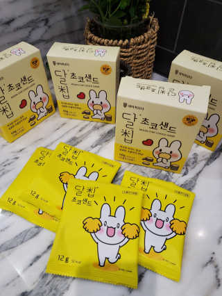 네이처오다 달칩 초코샌드 — 5점을 준 리뷰어가 2020년 10월 올린 사용 사진