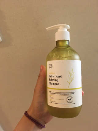 달리프 클로렐라 베러 루트 릴렉싱 샴푸 500ml — 5점을 준 리뷰어가 2020년 8월 올린 사용 사진