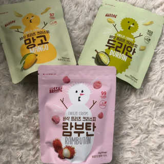 BASSAK 바삭 프리즈 크리스피 3종 — 4점을 준 리뷰어가 2020년 12월 올린 사용 사진