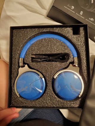 SEVIZ Bluetooth Headphones 10 3color — 5점을 준 리뷰어가 2020년 6월 올린 사용 사진