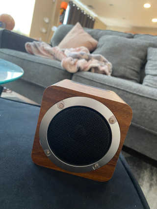 SEVIZ MINI10W 레트로 블루투스 스피커 — 5점을 준 리뷰어가 2020년 10월 올린 사용 사진