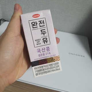 세상간단 완전푸드 [완전두유] 5종 — 5점을 준 리뷰어가 2020년 4월 올린 사용 사진
