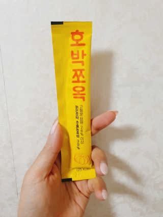 조은약초 국산 늙은 호박즙 호박쪼옥 젤리 20g x 15포 — 5점을 준 리뷰어가 2020년 7월 올린 사용 사진